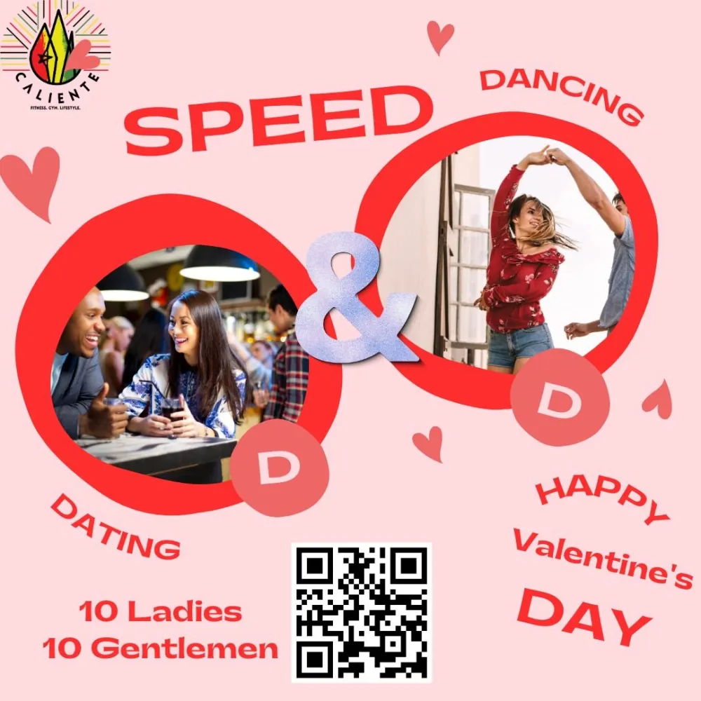 Valentine Speed Dating and Dancing at Caliente Dance Studio