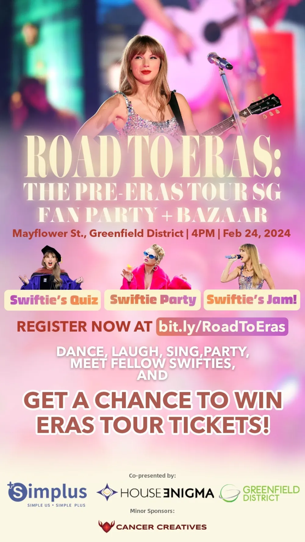 Road To Eras: The Pre-Eras Tour SG Fan Party + Bazaar