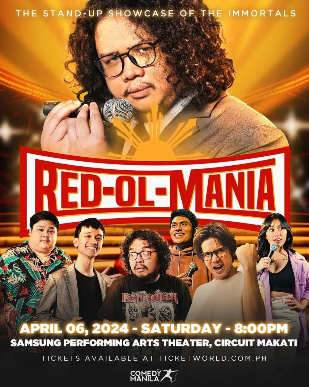 RED-OL-MANIA: The Stand-Up Showcase of the Immortals