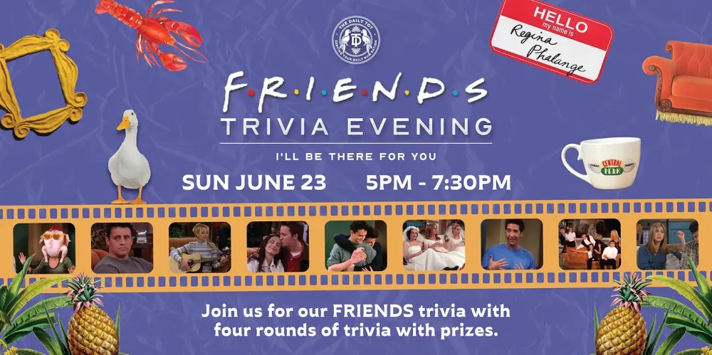 friends trivia poster