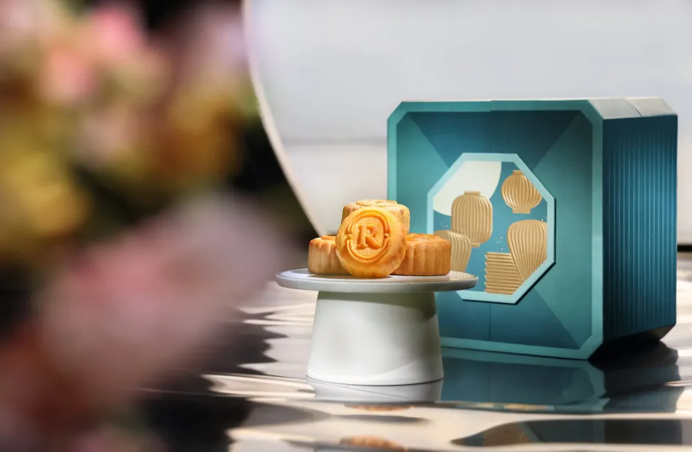 mooncakes blue box