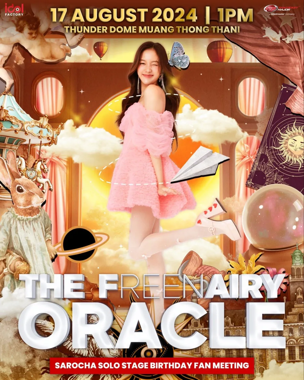 SAROCHA SOLO STAGE BIRTHDAY FAN MEETING: THE FREENAIRY ORACLE