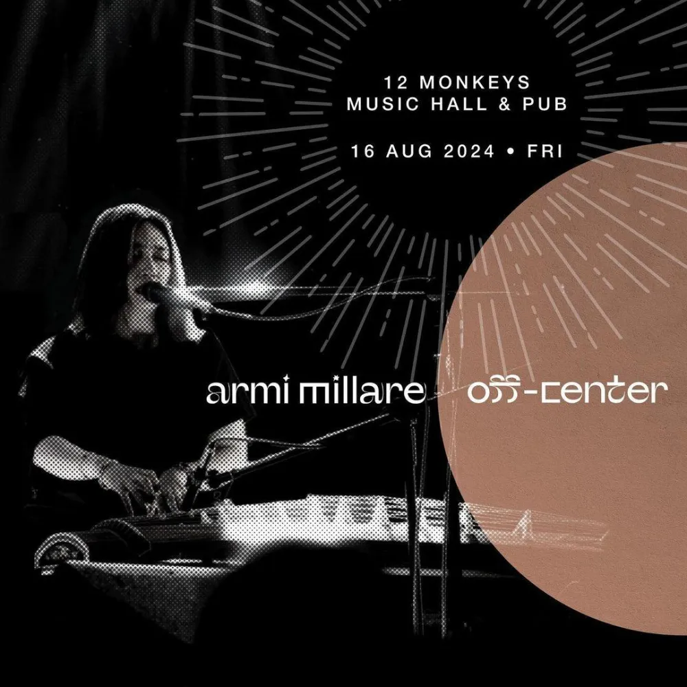 Armi Millare Off Center Tour at 12 Monkeys Music Hall & Pub