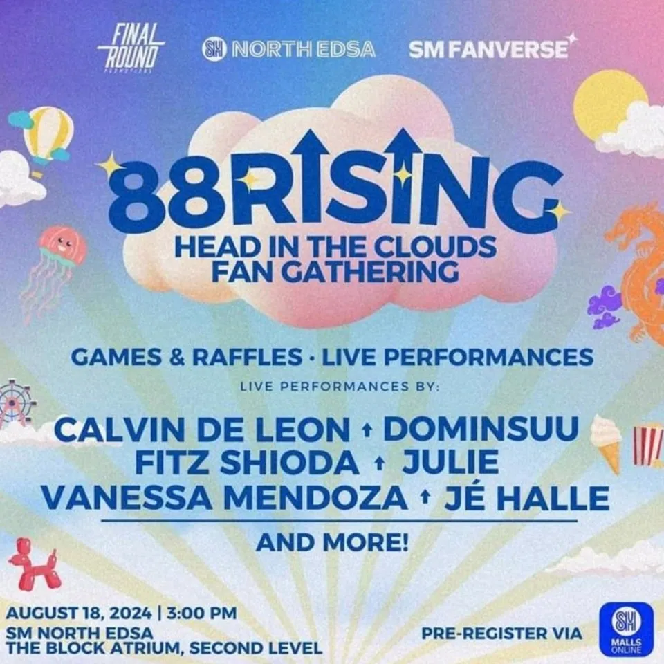 88RISING: Head In The Clouds Fan Gathering