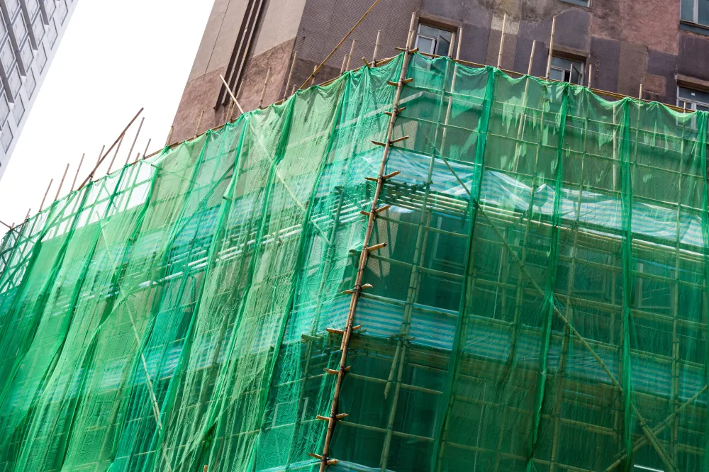 bamboo scaffolding in hong kong