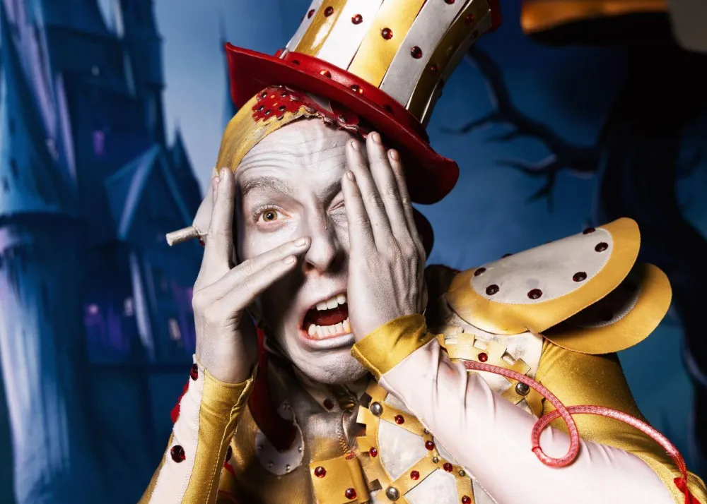 Closeup of Tin man