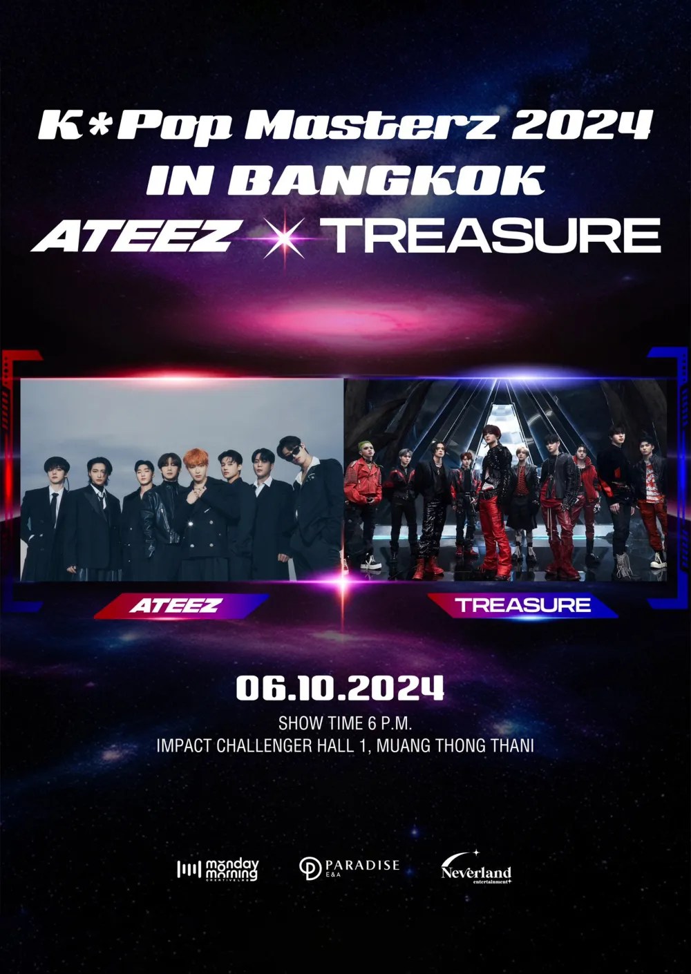 KPOP MASTERZ 2024 IN BANGKOK [ATEEZ x TREASURE]