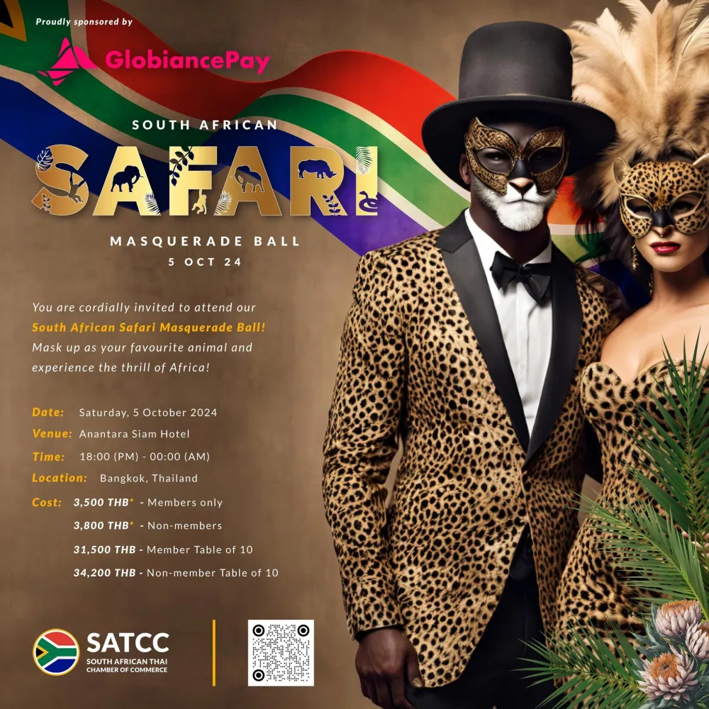 South African Safari Masquerade Ball