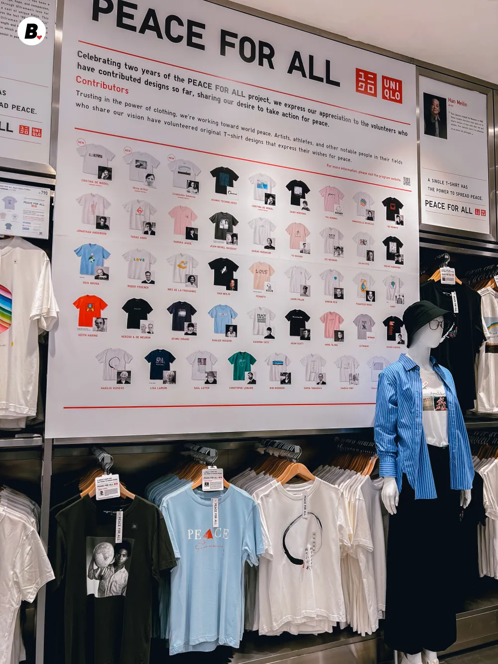 Uniqlo Peace for All collection
