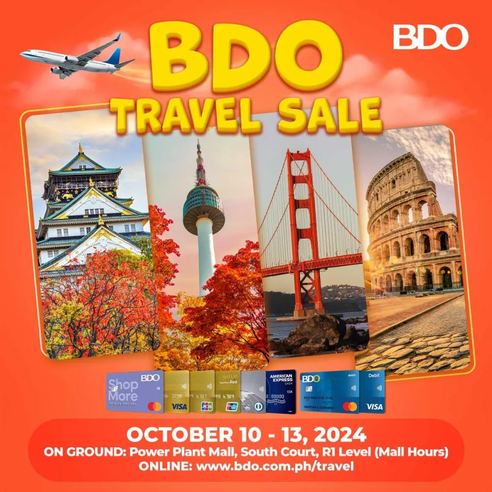 BDO TRAVEL SALE (October 2024)