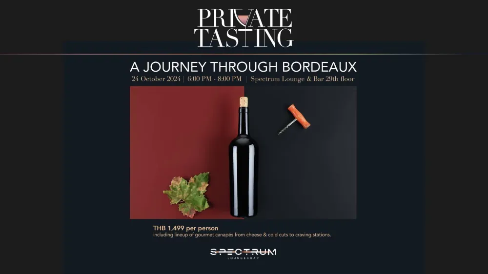 Private Tasting - A Journey Through Bordeaux
