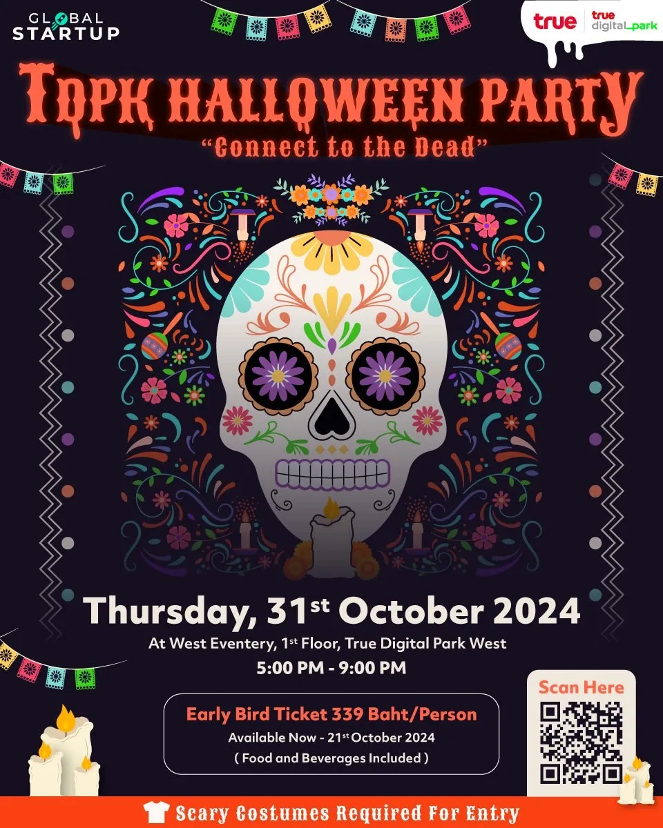 TDPK Halloween Party 2024: Connect to the Dead