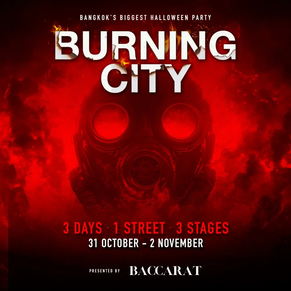 Bangkok's Biggest Halloween Party: Burning City