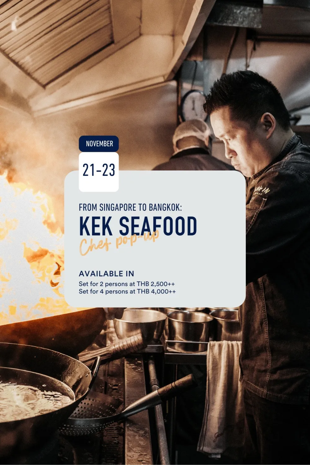KEK Seafood Pop-Up X ASAI Chinatown