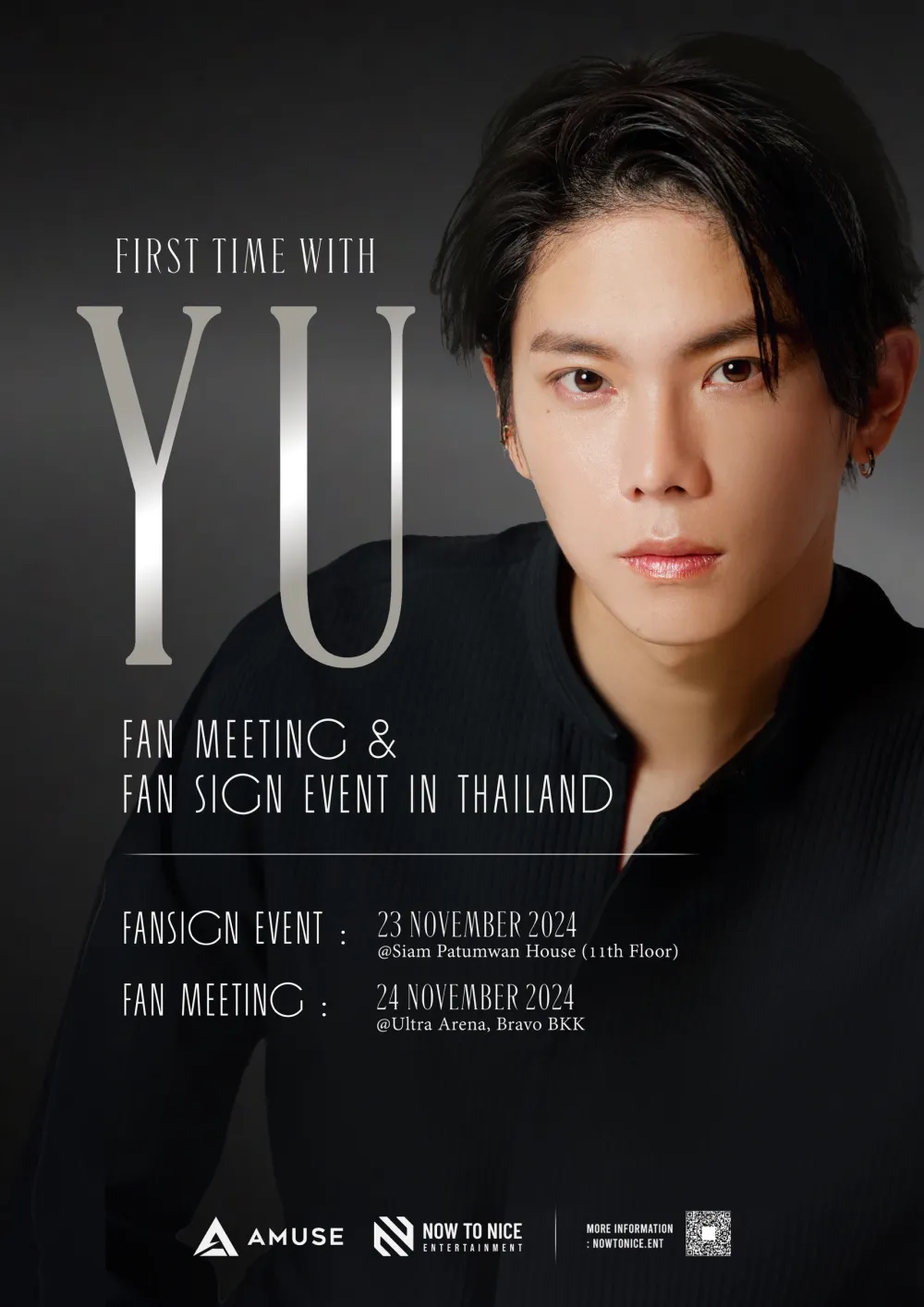 First time with YU - Fansign & Fanmeeting Event in Thailand