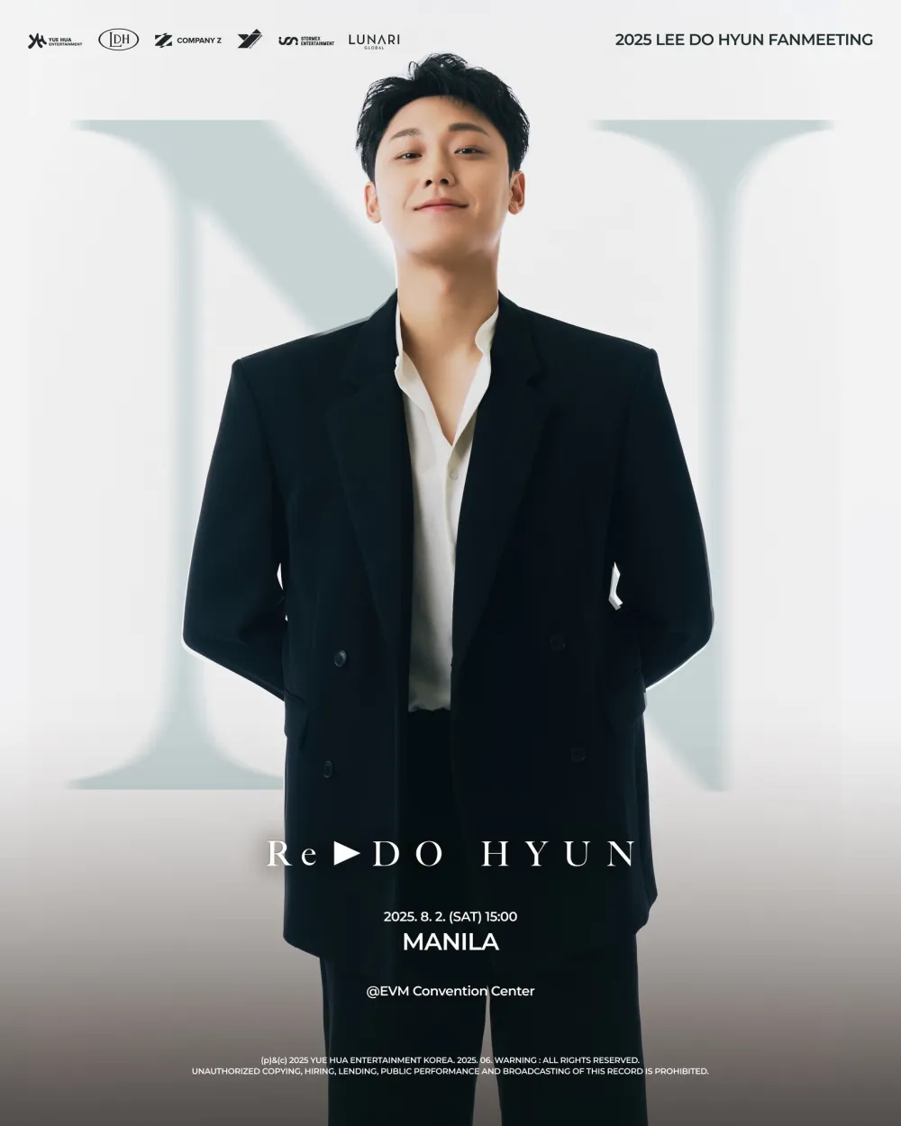 2025 LEE DO HYUN FANMEETING [Re ▶️ DO HYUN] in MANILA