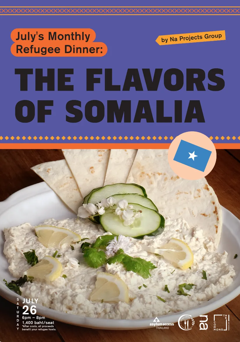 July's Monthly Refugee Dinner: The Flavor of Somalia