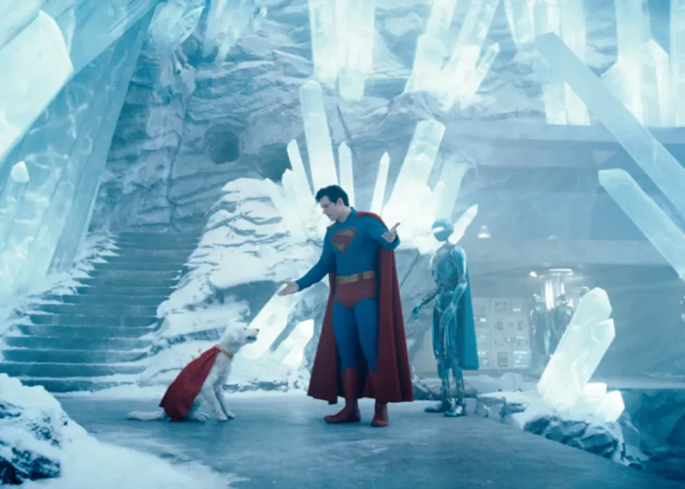Krypto and Superman
