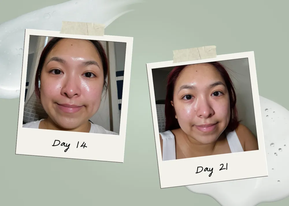 Day 14 and Day 21 results