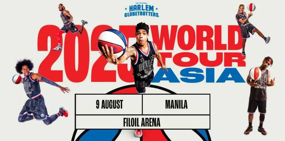 Harlem Globetrotters 2025 World Tour Asia: Manila