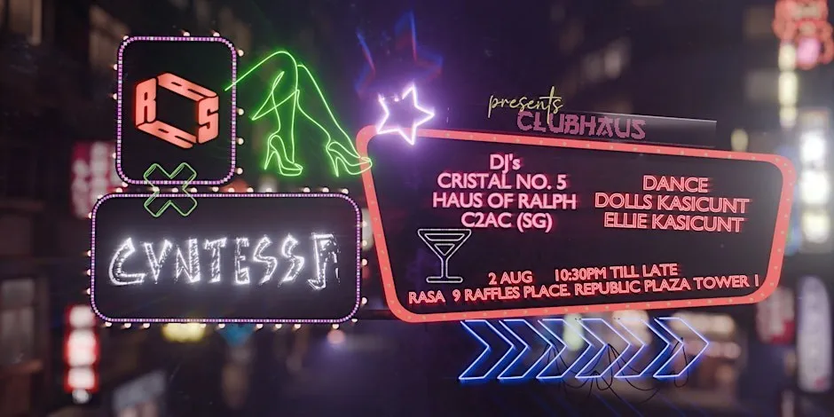 8 CVNTESSA x RASA present CLUBHAUS (Melbourne)