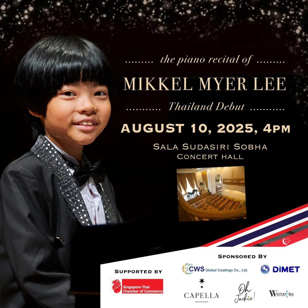 Mikkel Myer Lee Solo Piano Recital (Thailand Debut)