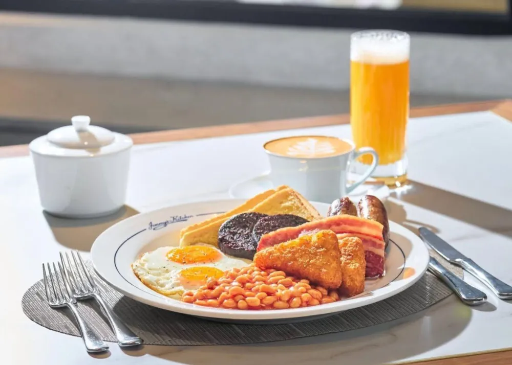 Jimmy’s Full English Breakfast.