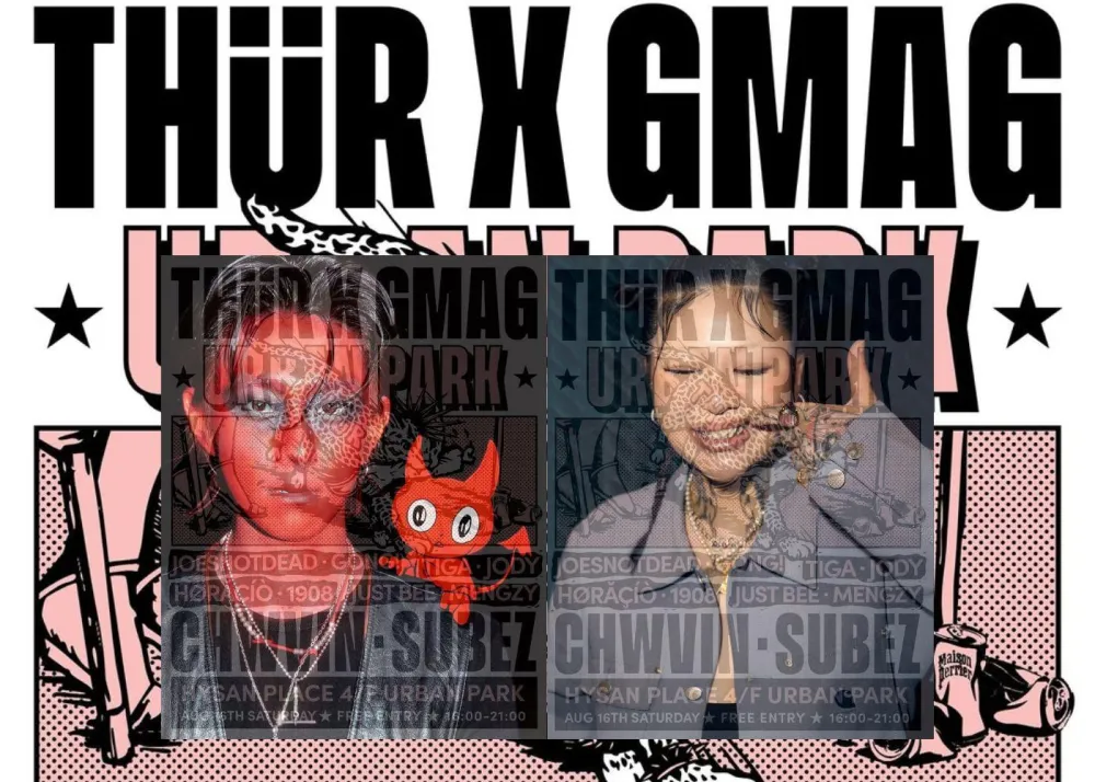 The second edition of hy! & Seek Block Party features CHWVIN from Seoul and Hong Kong's Subez