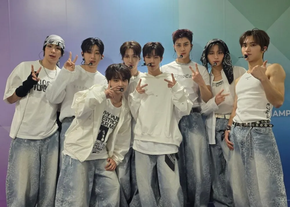 A picture of a K-pop boy group