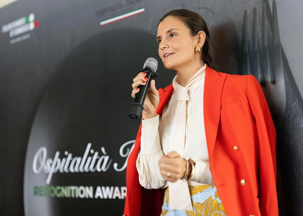 Caterina Bernardini de Pace, the General Manger, of the Italian Chamber of Commerce in Hong Kong & Macao (ICC)