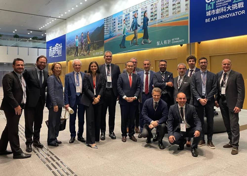 Caterina Bernardini de Pace, the General Manger, of the Italian Chamber of Commerce in Hong Kong & Macao (ICC)