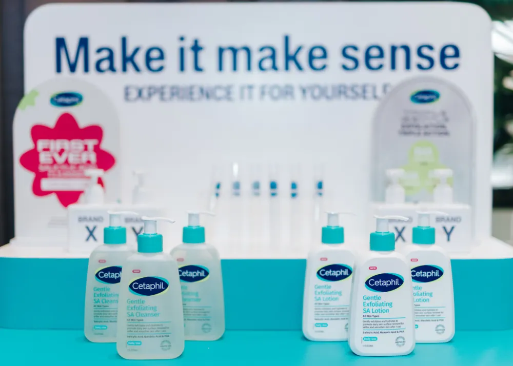 Cetaphil_s newest Gentle Exfoliating Salicylic Acid Cleanser and Lotion provides gentle exfoliation safe for everyday use even for those with sensitive skin