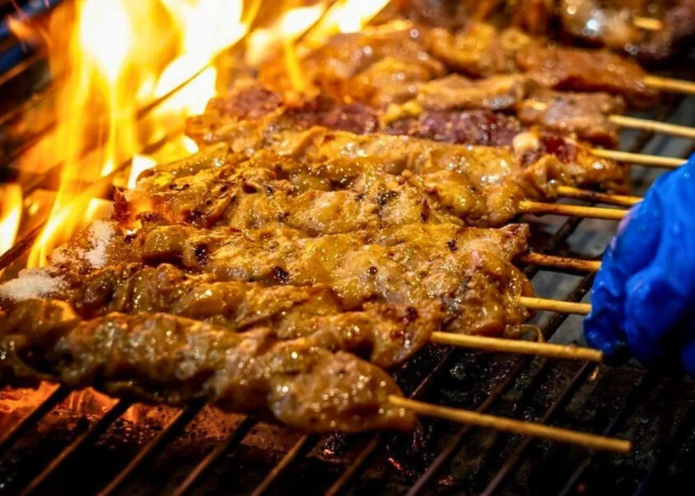Expect options of skewers from Grill Cambo