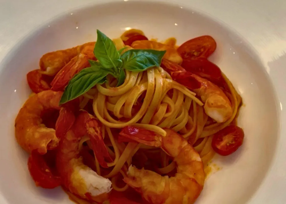 StarCruises’ “Star Voyager” Sophia restaurant pasta