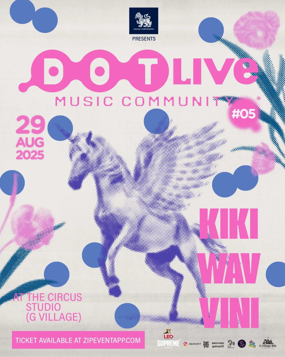 Dot Live Music Community NO.5: KIKI, WAV, VINI