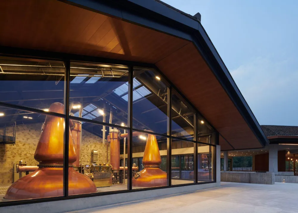 The Chuan Whisky's distillation room in Sichuan