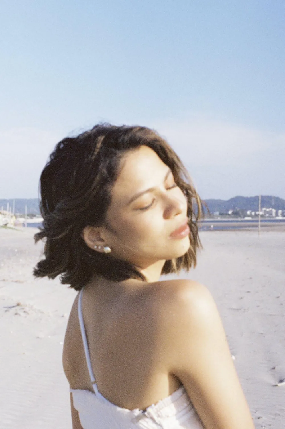 girl on the beach
