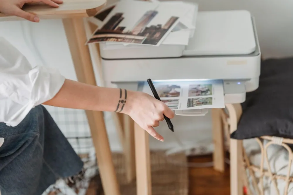 printer printing photos