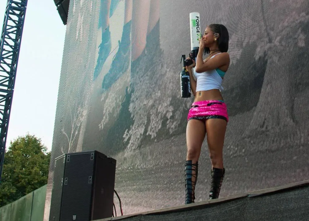 Tyla in her previous performance