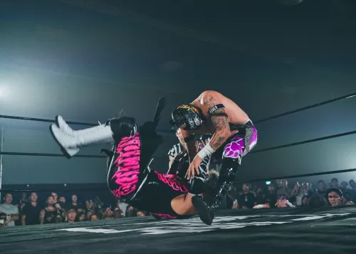 HKWF’s “Ring of Harbour” Bringing Global Wrestling to Central's Waterfront