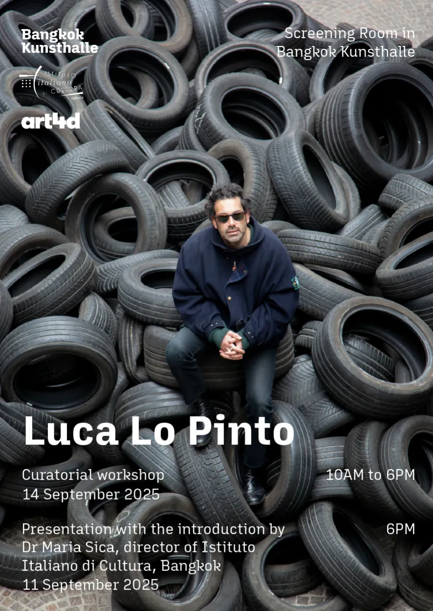Luca Lo Pinto - Curatorial Talk and Workshop