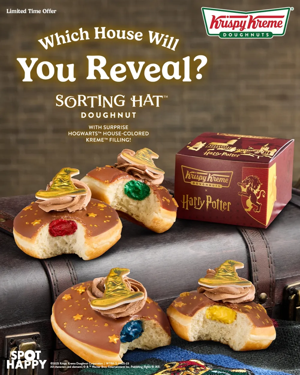Sorting Hat doughnuts