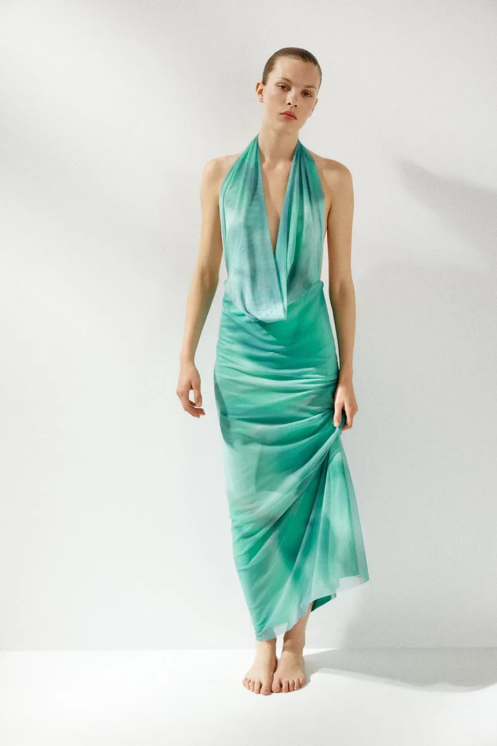 Green dress