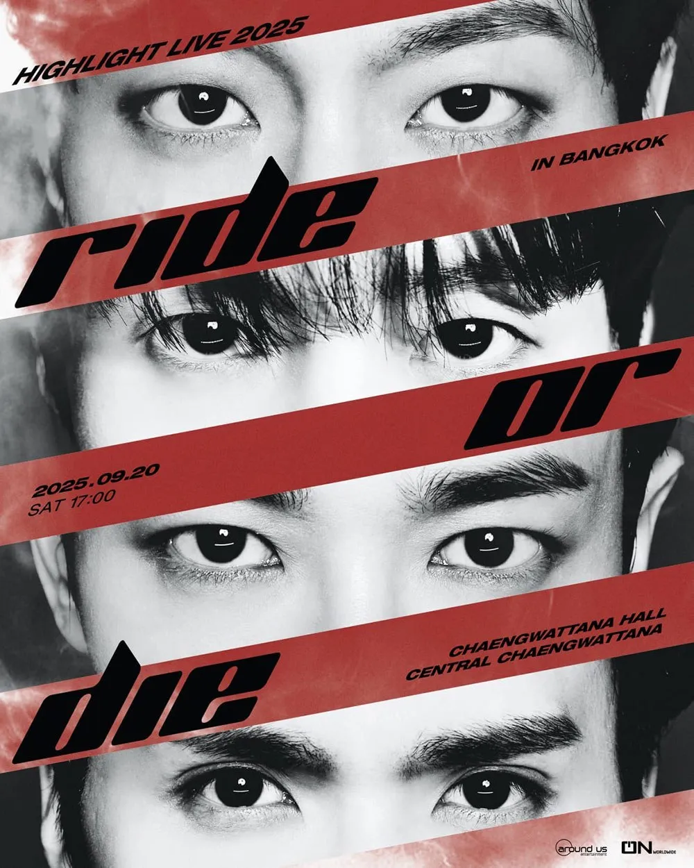 HIGHLIGHT LIVE 2025 'RIDE OR DIE' IN BANGKOK