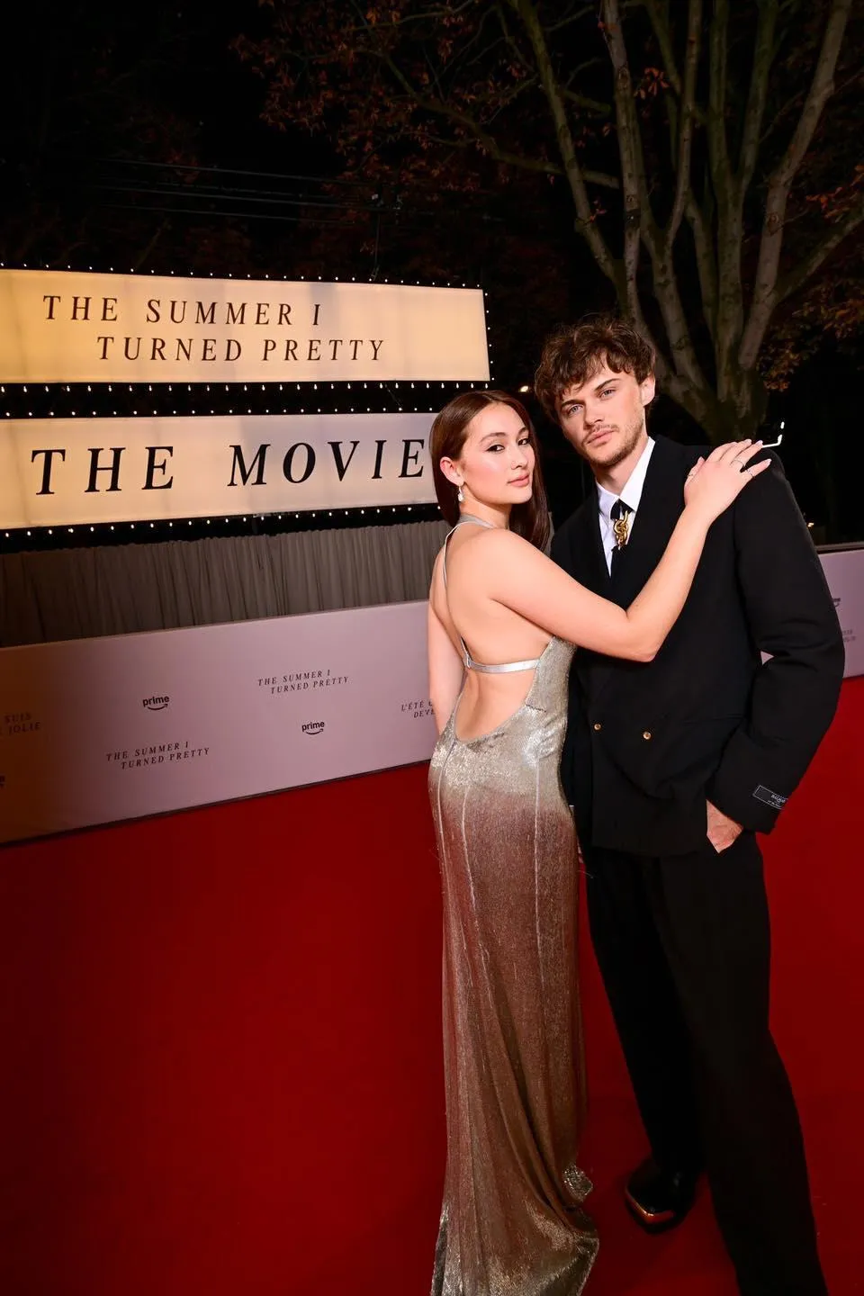 Lola Tung and Christopher Briney