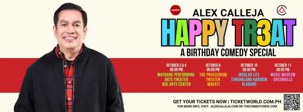 Alex Calleja - HAPPY TR3AT! A Birthday Comedy Special