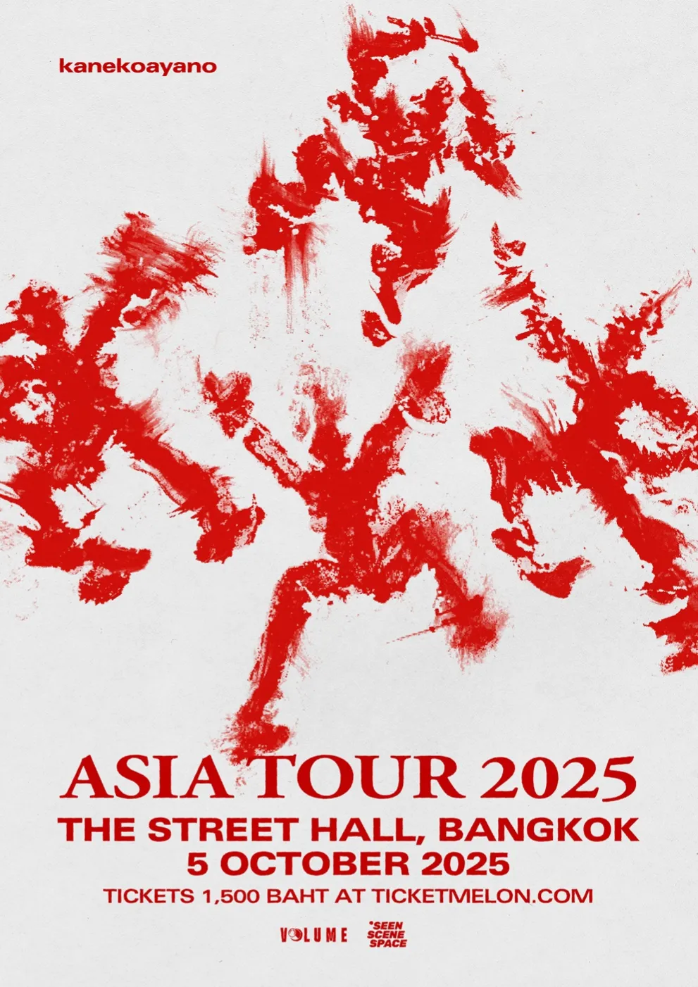 kanekoayano Asia Tour 2025 in Bangkok