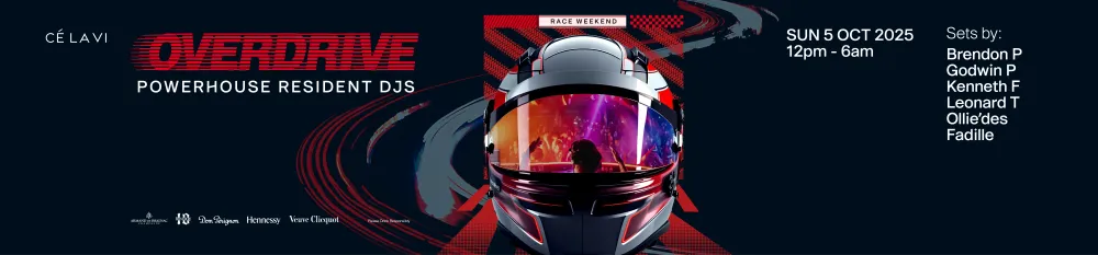 Official poster for OVERDRIVE: RACE WEEKEND