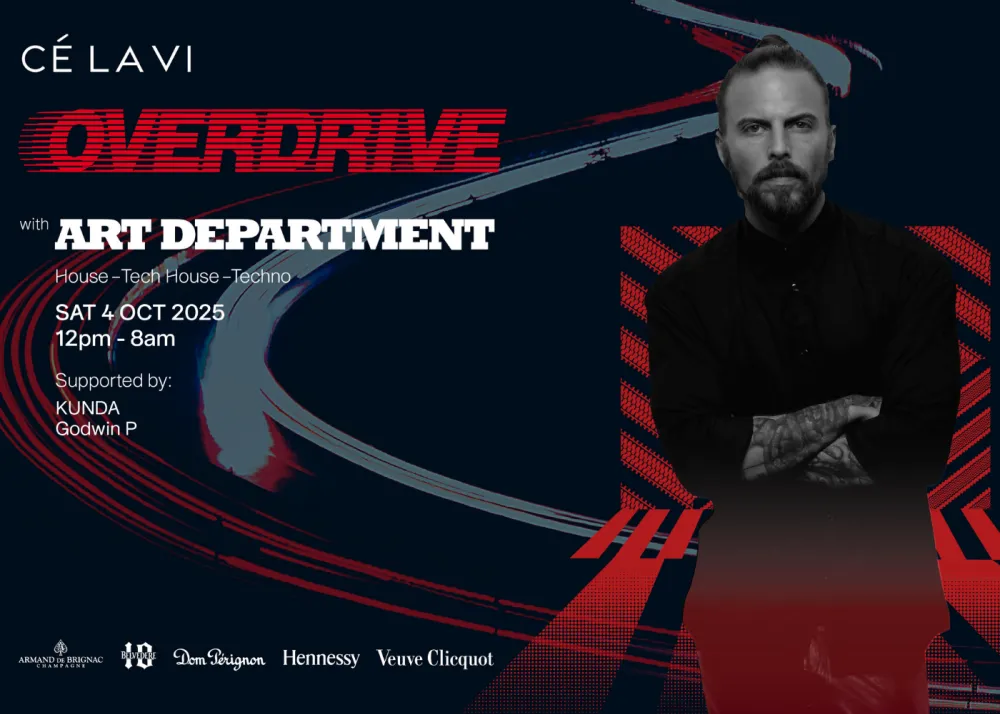 One of the DJs for OVERDRIVE 2025