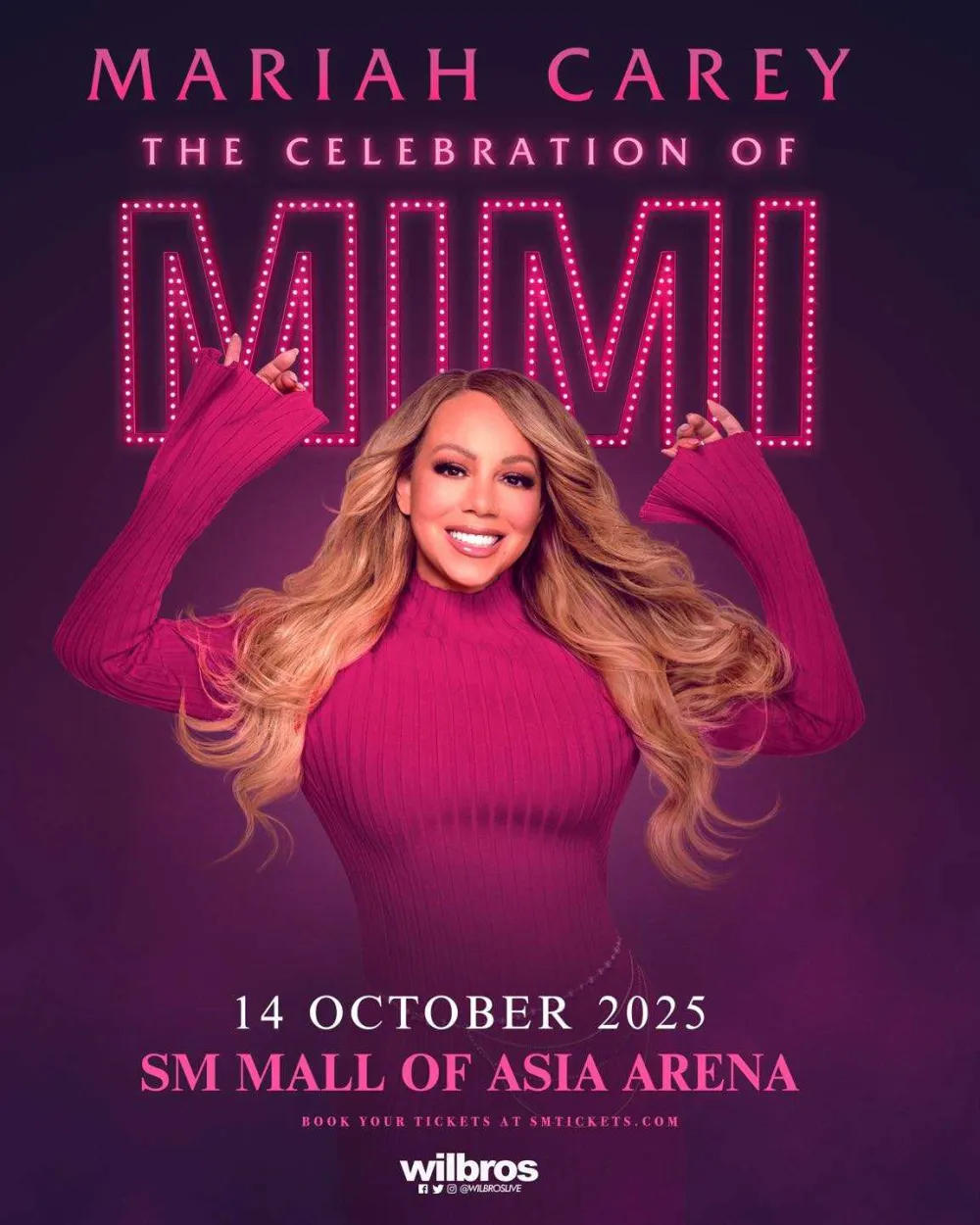MARIAH CAREY THE CELEBRATION OF MIMI LIVE IN MANILA